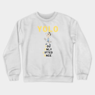 YOLO Gold Edition Crewneck Sweatshirt